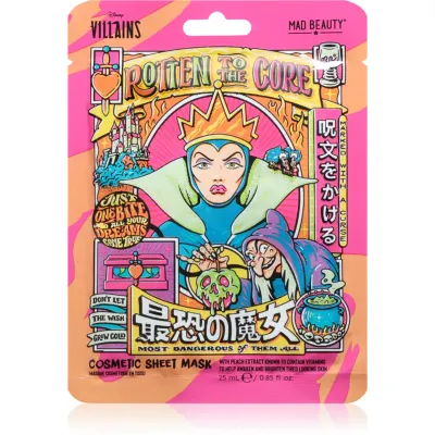 Mad Beauty Disney Villains Evil Queen Masca hidratanta cu efect revitalizant sub forma de foaie 25 ml