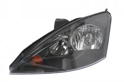 Far stanga (H1 H7, reglaj electric, manual, fundal cromat, fundal galben) FORD FOCUS 2001-2004