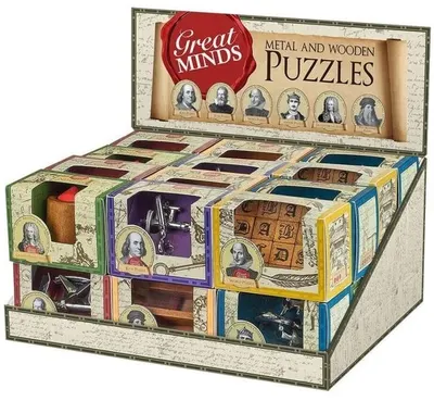 Puzzle logic Professor Puzzle - Great Minds, sortiment