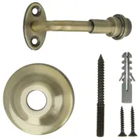 Suport Mana Curenta din Lemn, Fi70 x 74.5 mm, Finisaj Antic Auriu