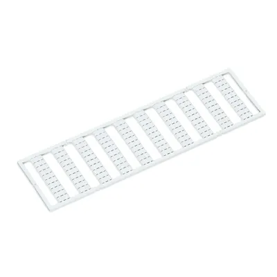 WMB marking card; as card; MARKED; 21 ... 30 (10x); not stretchable; Horizontal marking; snap-on type; white