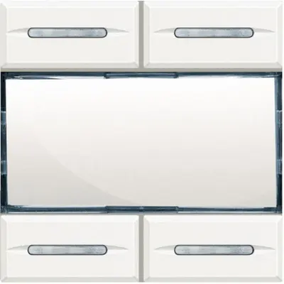 Comanda 4 scenarii Axolute MyHOME BUS - alb