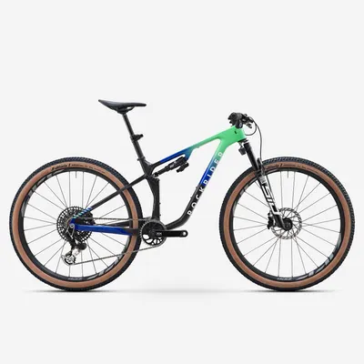 Bicicletă MTB suspensie integrală XC 29" cadru carbon RACE 940 S TEAM Albastru V