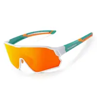 Ochelari de soare ciclism copii fotochromatici Rockbros, roz