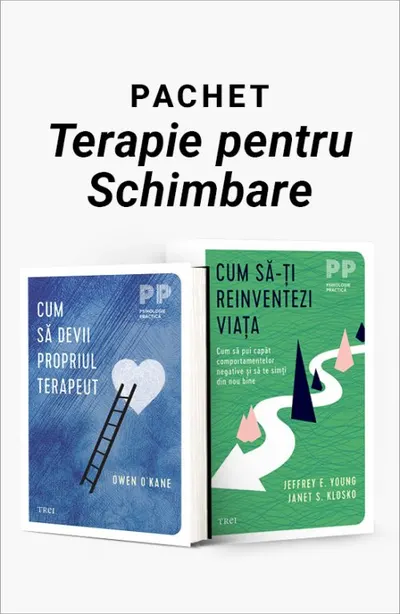 Pachet Terapie pentru Schimbare. Cum să devii propriul terapeut/Cum să-ți reinventezi viața