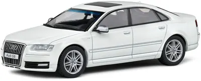 Model de colecție SOLIDO Modern: Mașini - Audi S8 (D3) (White) (2010)