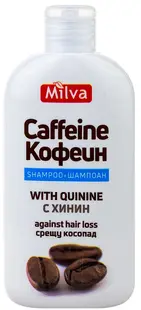 Milva Șampon cu cafeină și chinină, 200 ml