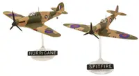Kit de model prefabricat Revell Militar: Avioane - Spitfire Mk.Ia &amp; Hawker Hurricane Mk.I