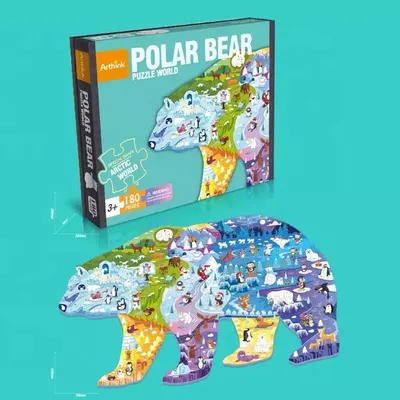 Puzzle in Forma de Urs Polar