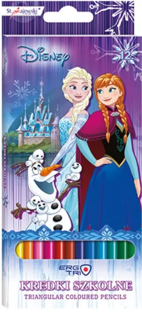 Creioane colorate St. Majewski Frozen - 12 buc.