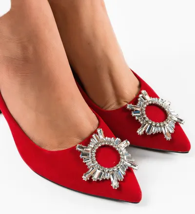 Pantofi dama Hebebe Rosii