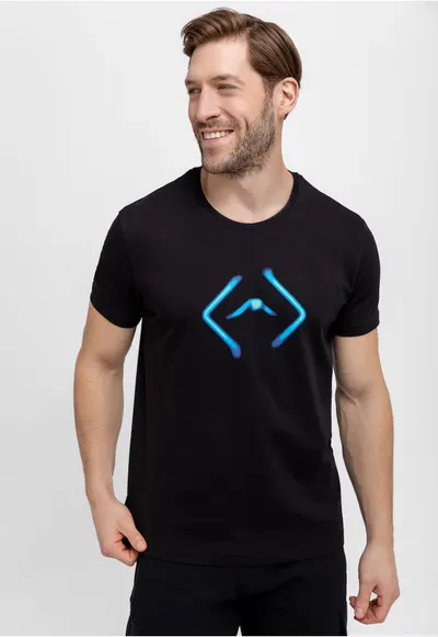Tricou T-Fluo pentru barbati - negru - Negru