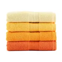 Set 4 prosoape baie Foutastic Daisy, 70 x 140 cm