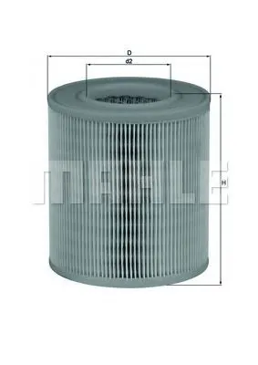 Filtru aer MAHLE ORIGINAL LX 1253