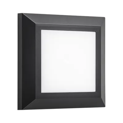 Spot Led de Fatada Grf309 4w 4000k Ip65 Negru