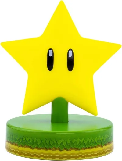 Lampa Paladone Games: Super Mario - Super Star