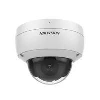 Camera supraveghere IP Dome Hikvision AcuSense DarkFighter DS-2CD2146G2-ISU, 4 MP, IR 30 m, 2.8 mm, microfon, slot card, PoE