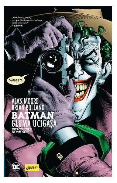 Batman: Gluma ucigașă - Hardcover - Alan Moore