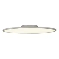 Corp iluminat TAVAN, 60 Lumini de panou TAVAN, cu LED-uri de culoare GRI interior Montat pe suprafata de lumina Plafon, GRI-argintiu, 4000K,