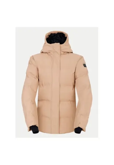 Geaca dama - 304336171 - Poliester reciclat - Bej - Bej