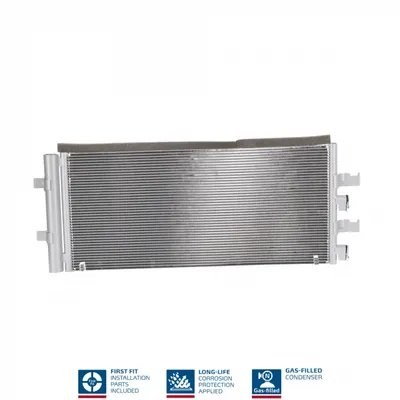 Condensator climatizare (cu uscator) potrivit BMW 1 (F40), 2 (F45), 2 GRAN COUPE (F44), 2 GRAN TOURER (F46), X1 (F48), X2 (F39); MINI CLUBMAN (F54), COUNTRYMAN (F60) 1.5 1.5H 2.0 03.14