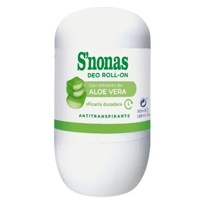 Deodorant roll-on pentru femei S Nonas Aloe Vera, Arom | 50 ml