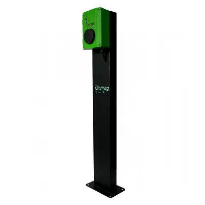 Statie incarcare masini electrice EV-MAG GS107T2GOS-N, 7 kW, type 2, monofazat, montaj pe stativ