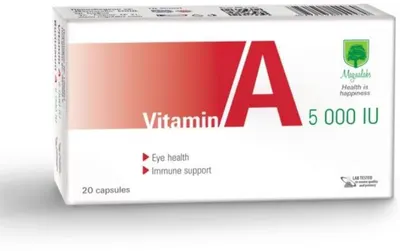 Vitamin A, 20 capsule, Magnalabs