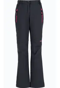 Pantaloni softshell - Pentru copii - Gri inchis