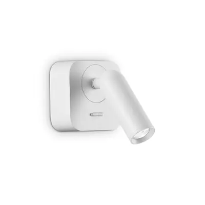 Aplica Bean Square Ap Bianco