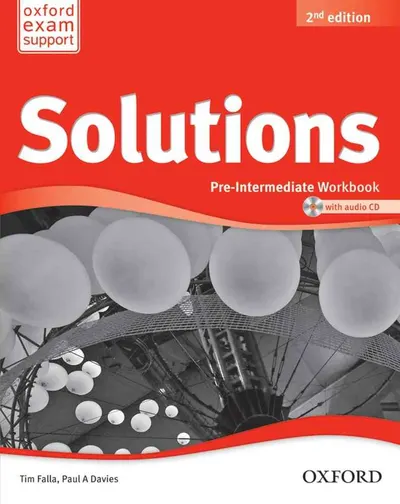 Solutions 2nd Edition Pre-Intermediate: Workbook- REDUCERE 20%