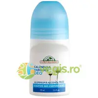 Deodorant Roll-On cu Galbenele fara Aluminiu sau Alcool pentru Piele Sensibila 75ml