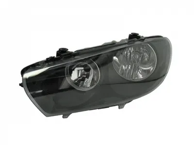 Far stanga (H7, reglaj electric, cu motoras, fundal negru) VW SCIROCCO 2008-2014