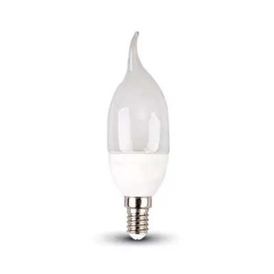 Bec LED lumânare 4W E14 flacără 4500К, 320lm, 200°