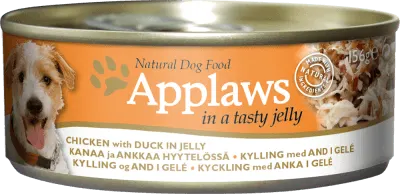 Applaws Dog Cons Pui si Rata in Aspic 156 g