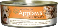 Applaws Dog Cons Pui si Rata in Aspic 156 g