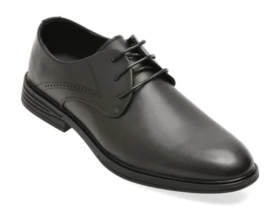 Pantofi eleganti BITE THE BULLET negri, 4T89516, din piele naturala