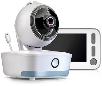Monitor video digital pentru bebeluşi Reer - BabyCam, XL, alb