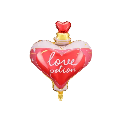 Balon folie love potion 54x66 cm