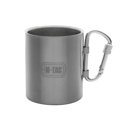 M-TAC Cana termica din otel inoxidabil 280 ml cu carabina - Default Title