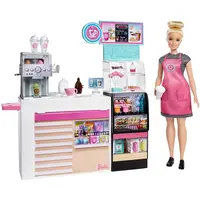 Papusa cu accesorii Cafeneaua Barbie