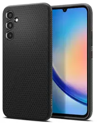 Husă Spigen - Liquid Air, Galaxy A34 5G, negru