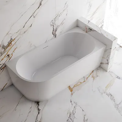 Cadă freestanding modernă Marble Essence 1500mm lungimex750mm latimex600mm inaltime