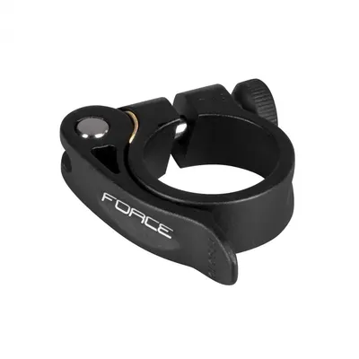 Colier Force cu prindere rapidă 34.9 mm, aliaj, negru mat