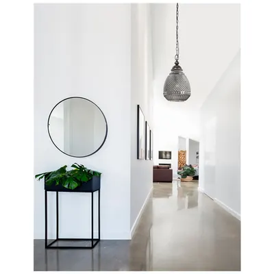 Lampa suspendata TOULON Gray Sticla Inchis Brown Baza & Chain LED E27 1x12 Wat 230 Volt IP20 Fara bec