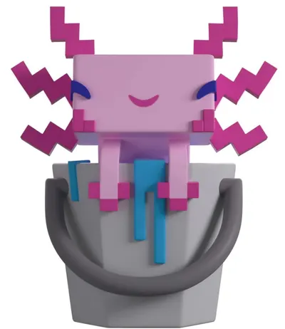 Figurină Youtooz Games: Minecraft - Axolotl #14, 10 cm