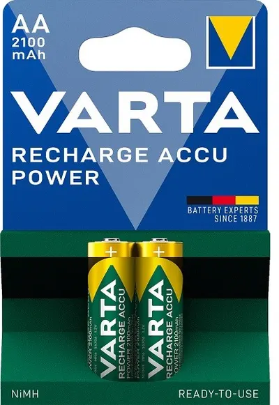 Baterie reîncărcabilă VARTA - Recherge Accu Power, AA, 2 buc.