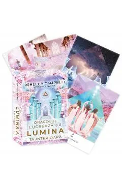 Oracolul Lucreaza cu Lumina Ta Interioara. Set de 44 carti-oracol si un ghid
