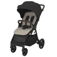 Carucior pentru copii Espiro Wave Pro Black 0-22 kg pliabil, cu suspensii, spatar reglabil, husa pentru picioare si geanta