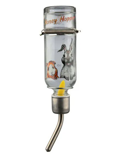 TRIXIE Adăpător pentru rozătoare "Honey & Hopper", sticlă 500 ml
